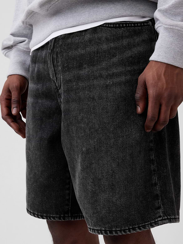 9" SuperSoft Loose Denim Shorts