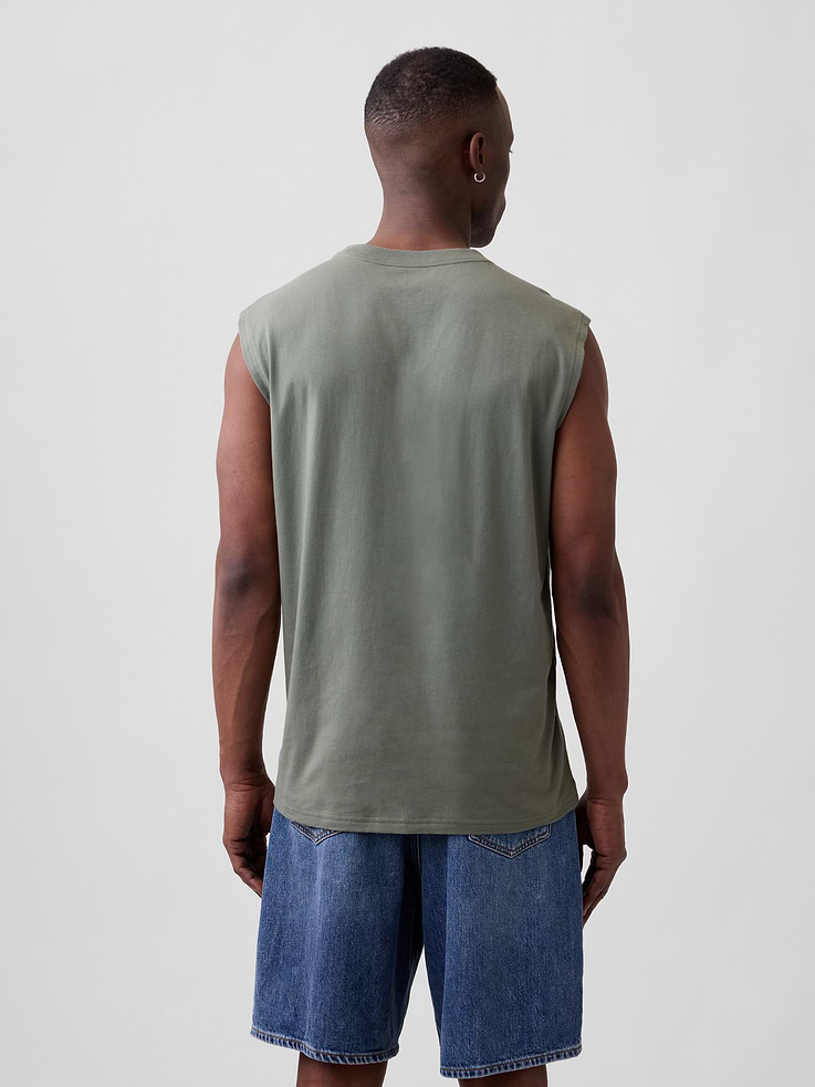Image number 2 showing, Everyday Soft Relaxed Muscle Tank Top