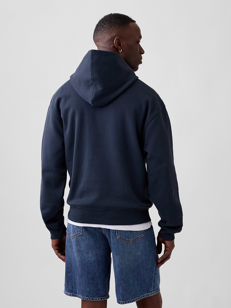 Image number 2 showing, Adult Vintage Soft Oversized Gap Mini-Logo Hoodie