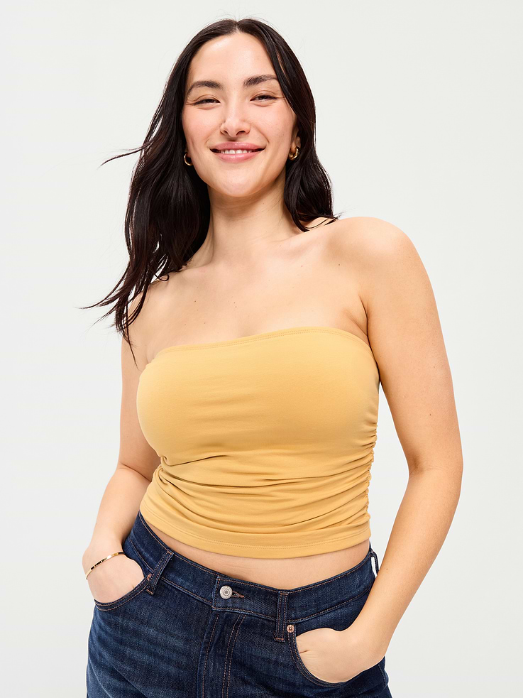 Image number 5 showing, Hug Double-Layer Tube Top
