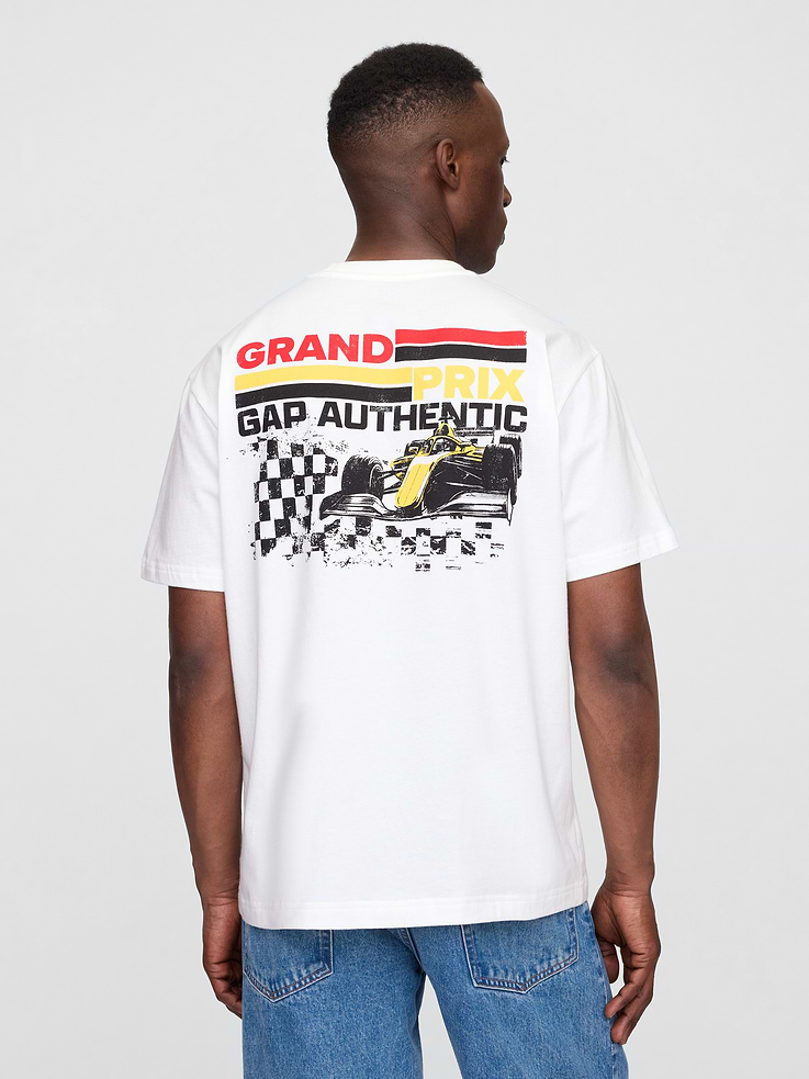 Image number 1 showing, Everyday Soft Relaxed Graphic T-Shirt