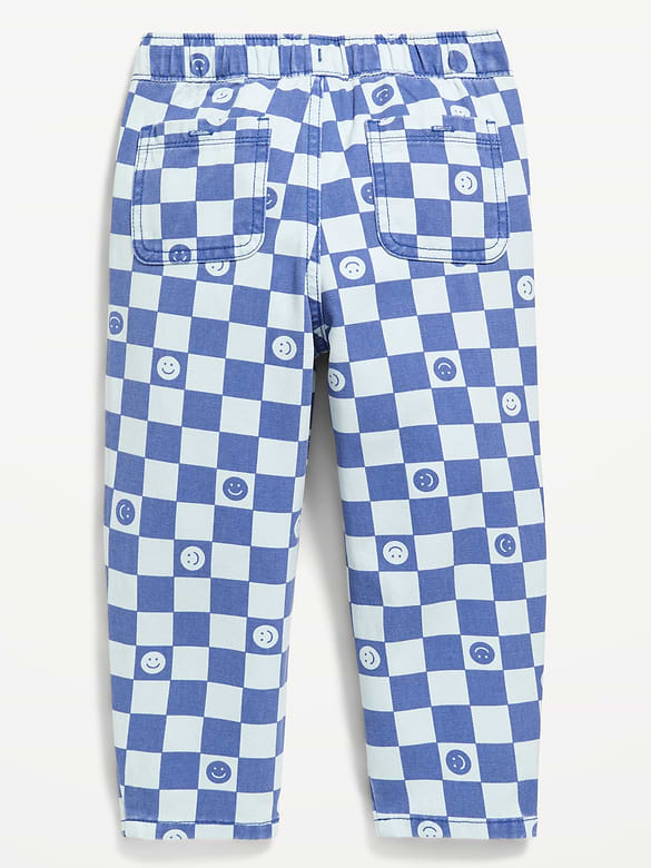 Pull-On Barrel-Leg Pants for Toddler Boys