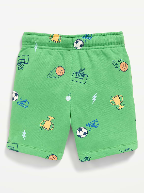 Fleece Graphic Shorts for Toddler Boys