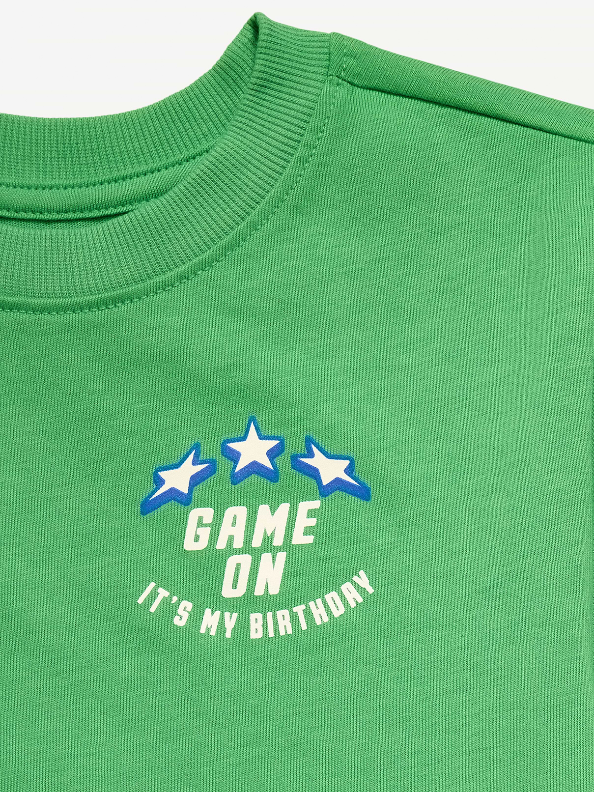 Image number 4 showing, Oversized Short-Sleeve Birthday Graphic T-Shirt for Toddler Boys