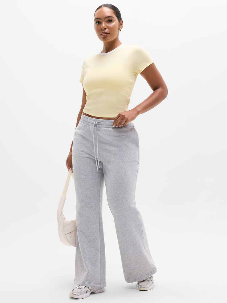 Image 6 of 8, Signature Rib Crop Tee