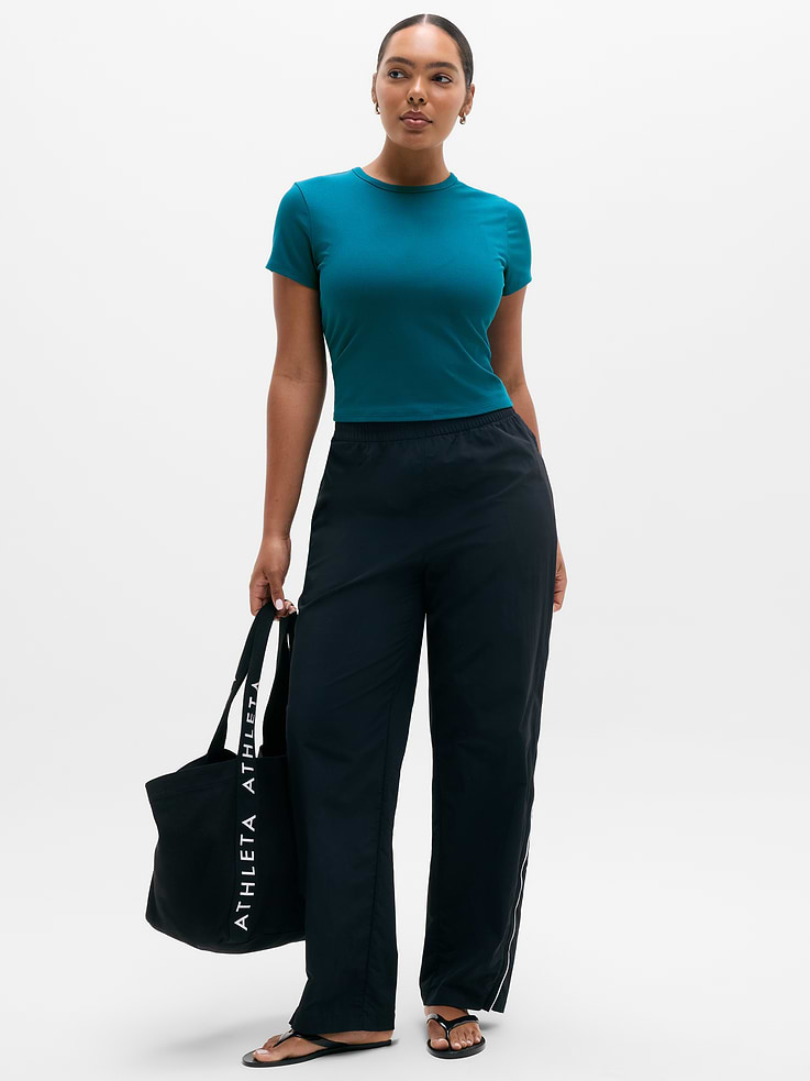 Image number 6 showing, Signature Rib Crop Tee