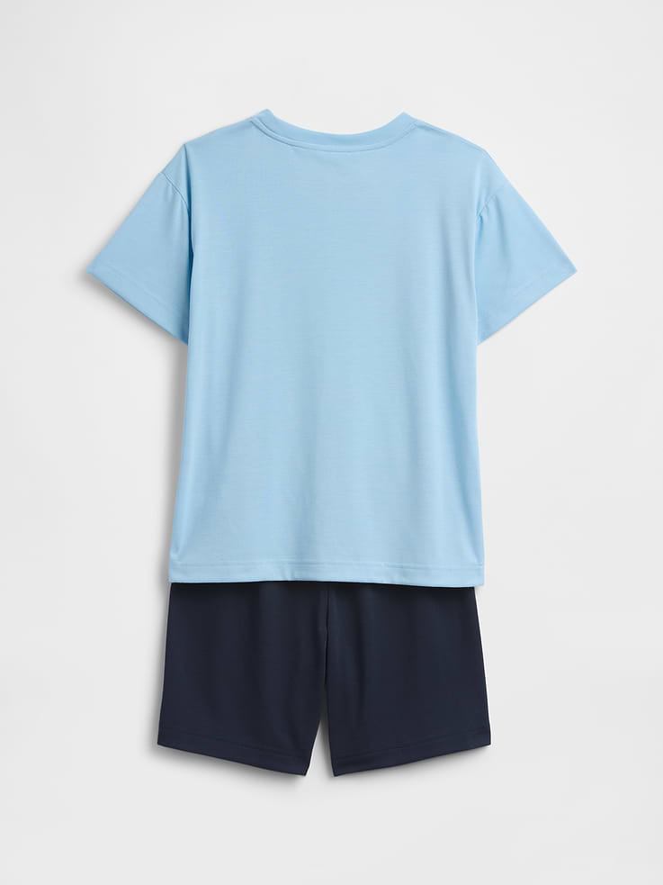 Image number 2 showing, Kids 100% Recycled Sport PJ Set