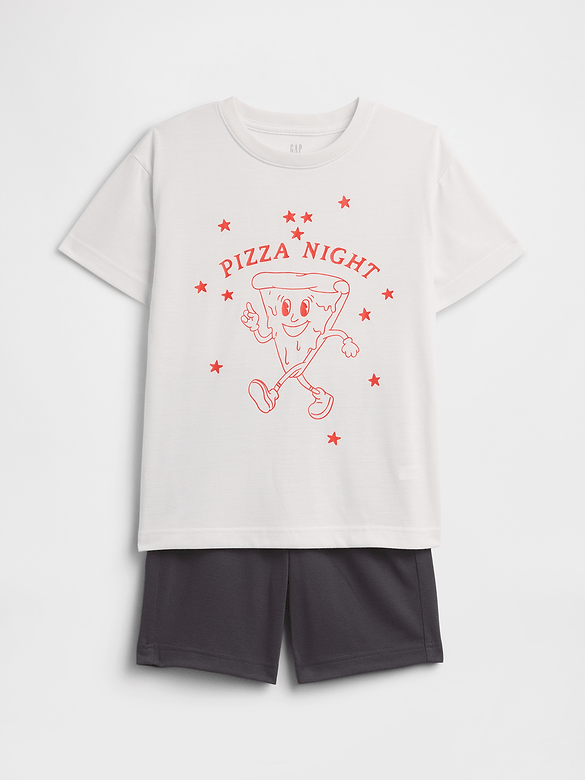 Kids 100% Recycled Sport PJ Set