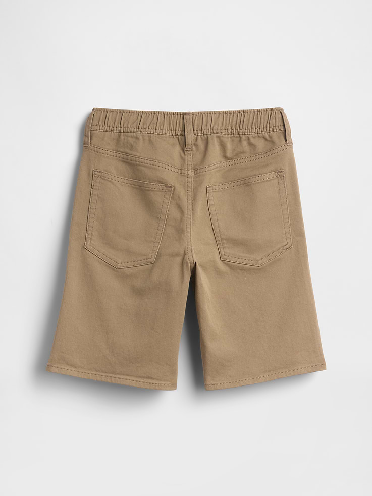 Image number 2 showing, Kids Pull-On Loose Denim Shorts