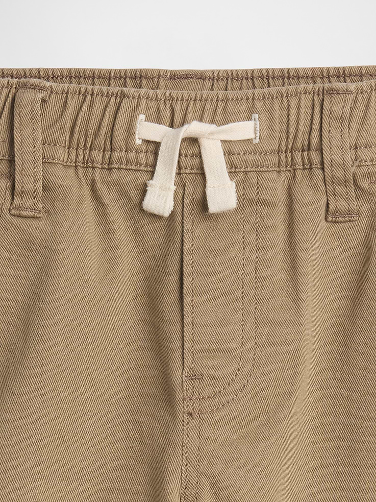 Image number 3 showing, Kids Pull-On Loose Denim Shorts