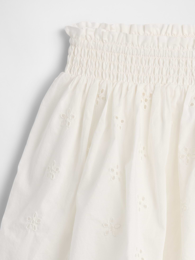 Image number 3 showing, Kids Pull-On Smocked Skirt
