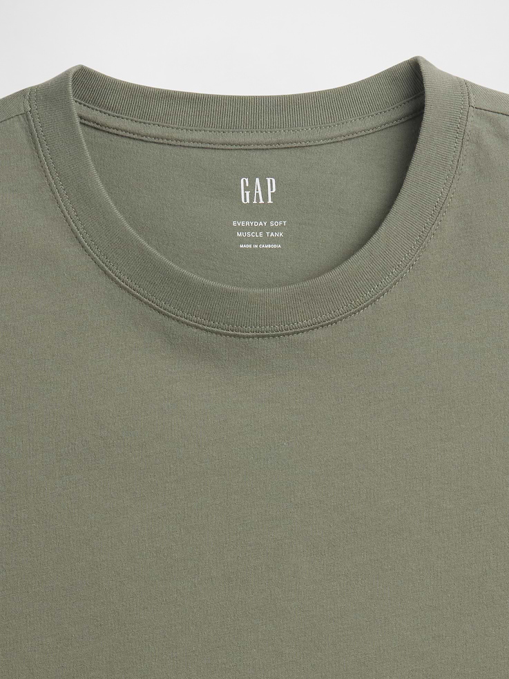 Image number 4 showing, Everyday Soft Relaxed Muscle Tank Top