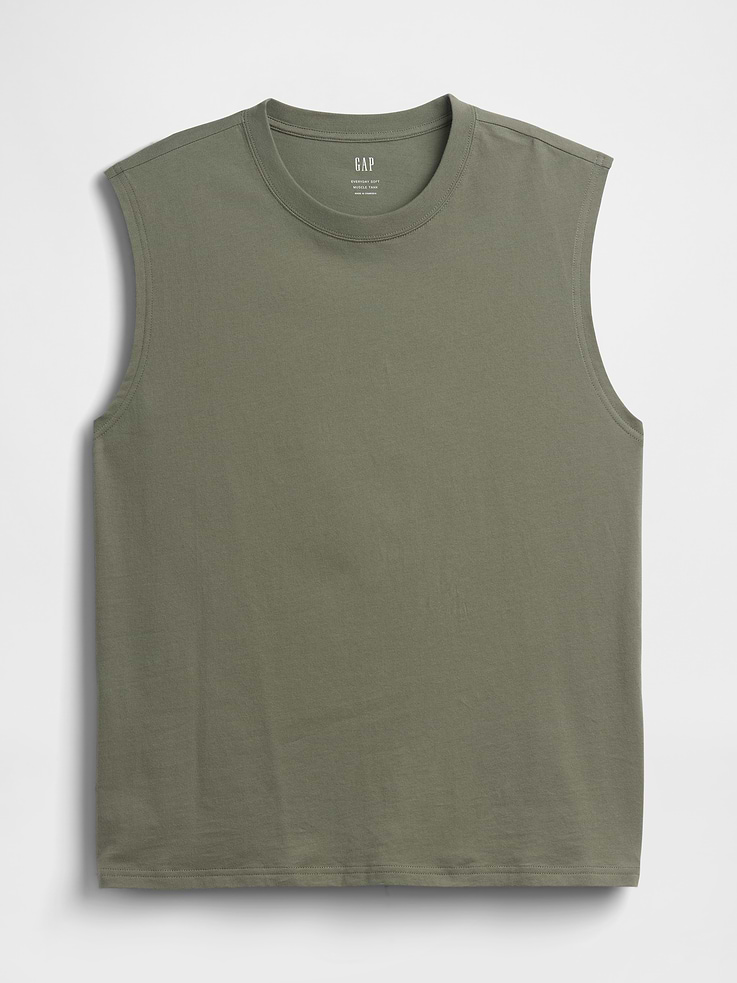 Image number 5 showing, Everyday Soft Relaxed Muscle Tank Top