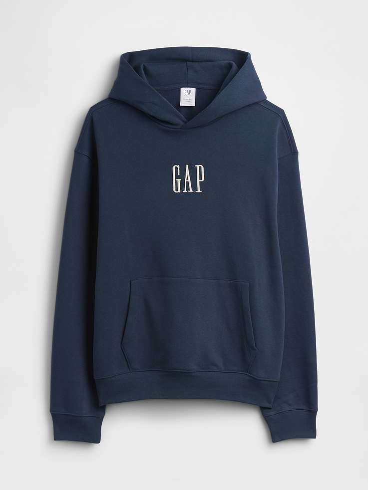 Image number 6 showing, Adult Vintage Soft Oversized Gap Mini-Logo Hoodie