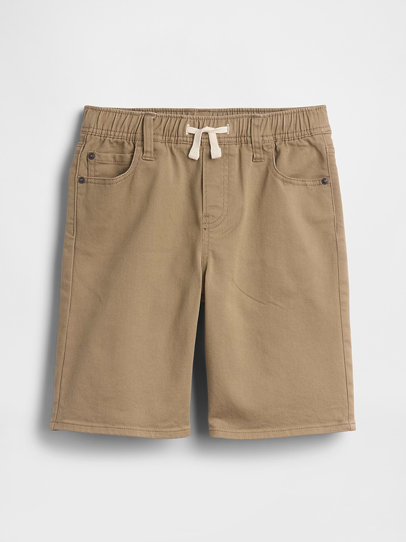Kids Pull-On Loose Denim Shorts