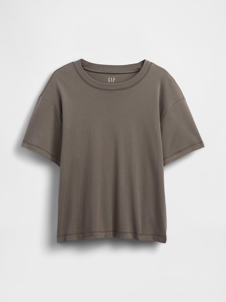 Image number 5 showing, Supima® Cotton Relaxed T-Shirt