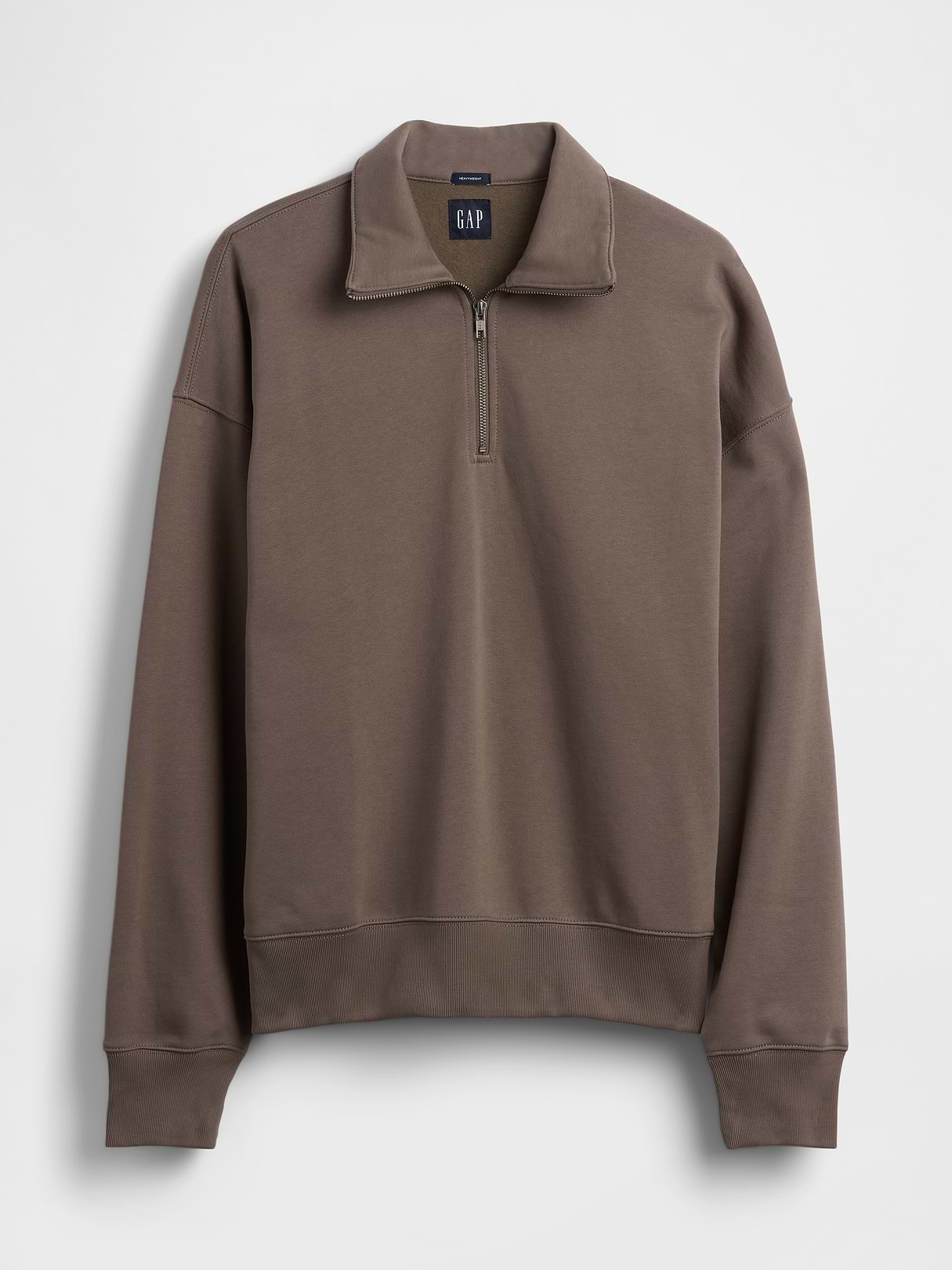 Adult Heavyweight Oversized Quarter-Zip Pullover | Gap