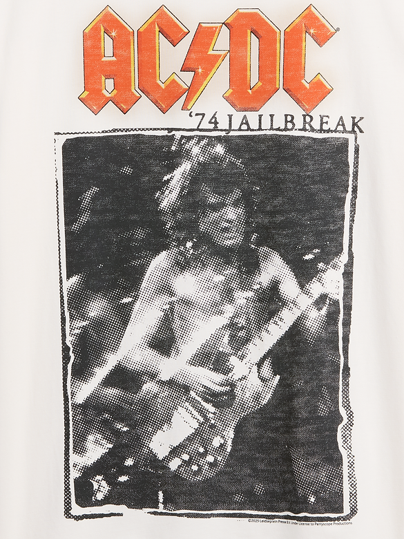 AC/DC Relaxed Graphic T-Shirt