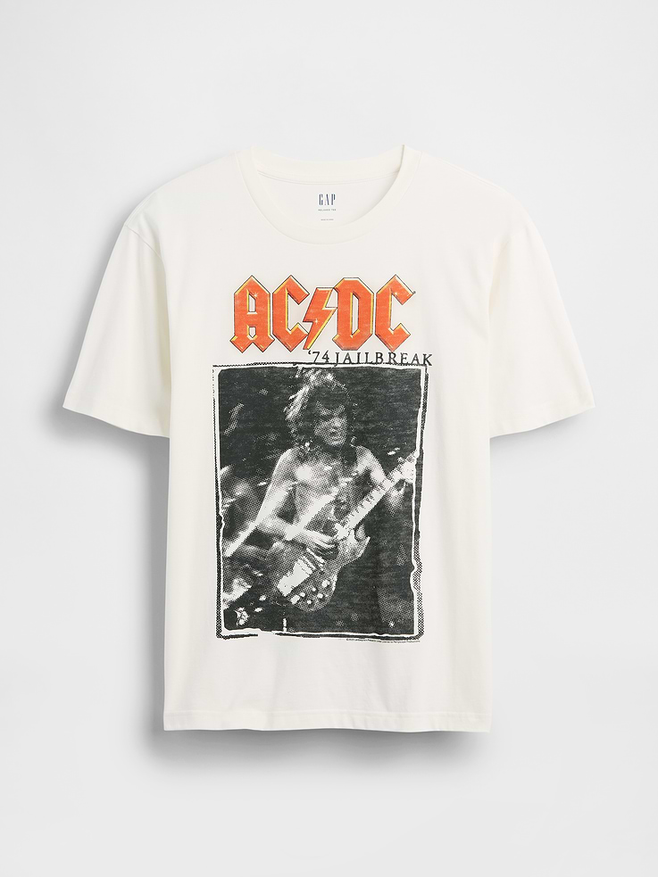 Image number 7 showing, AC/DC Relaxed Graphic T-Shirt