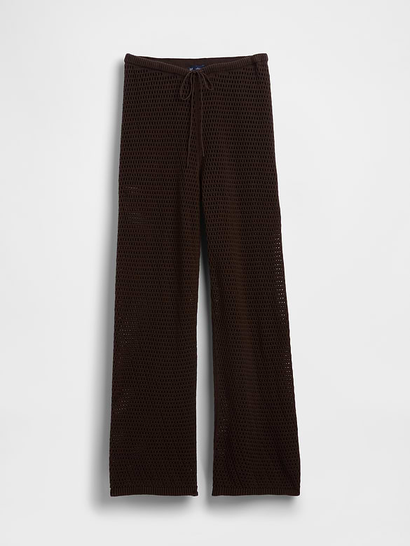 100% Cotton Crochet Sweater Pants