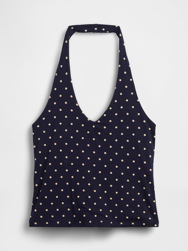 Image number 5 showing, CloseKnit Halter Crop Top