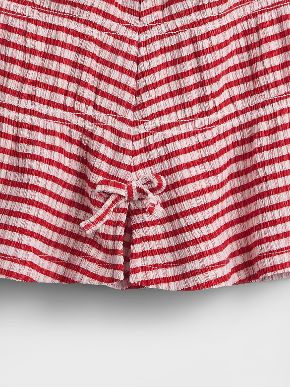 Baby & Toddler Crinkle Knit Bow Top
