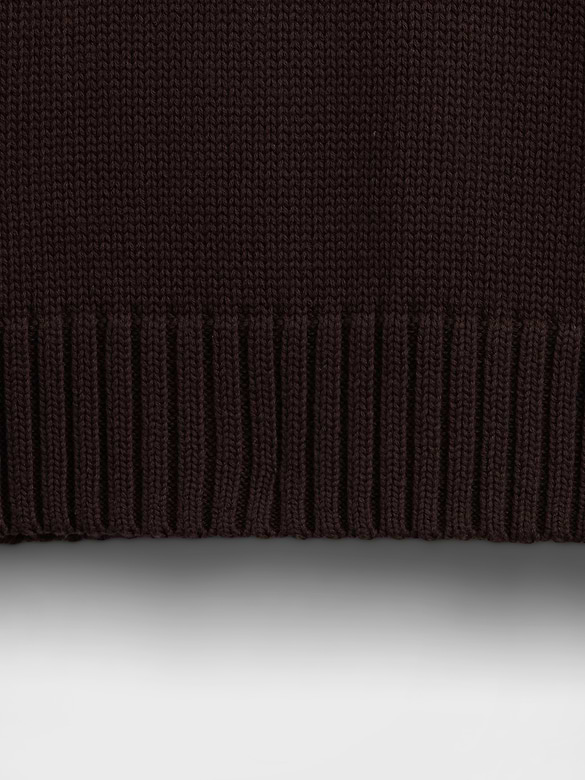 100% Cotton Oversized Crop Sweater