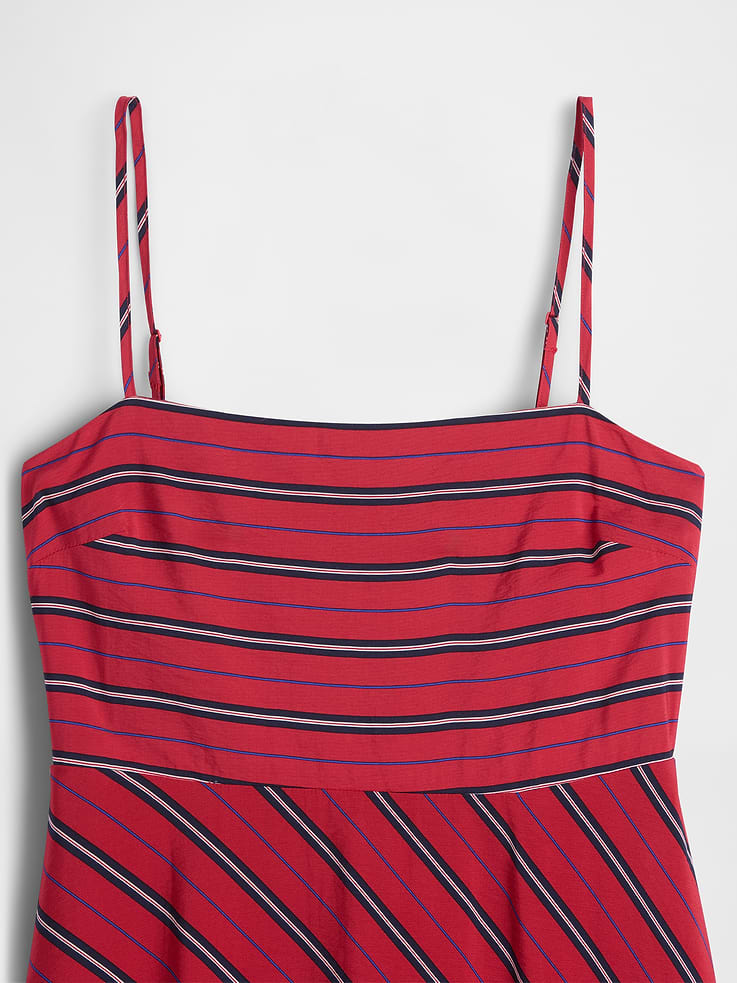 Image number 4 showing, Stripe Handkerchief Midi Dress