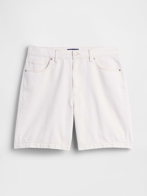 9" Loose Denim Shorts