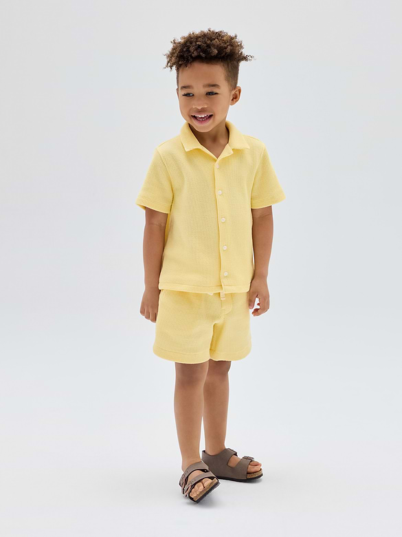 babyGap Pull-On Jacquard Ribbed Shorts