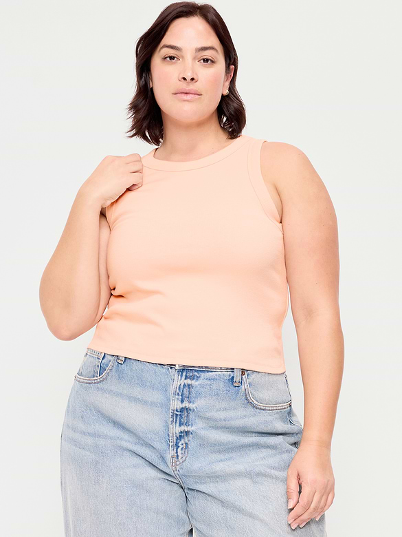 Camisole courte moulante