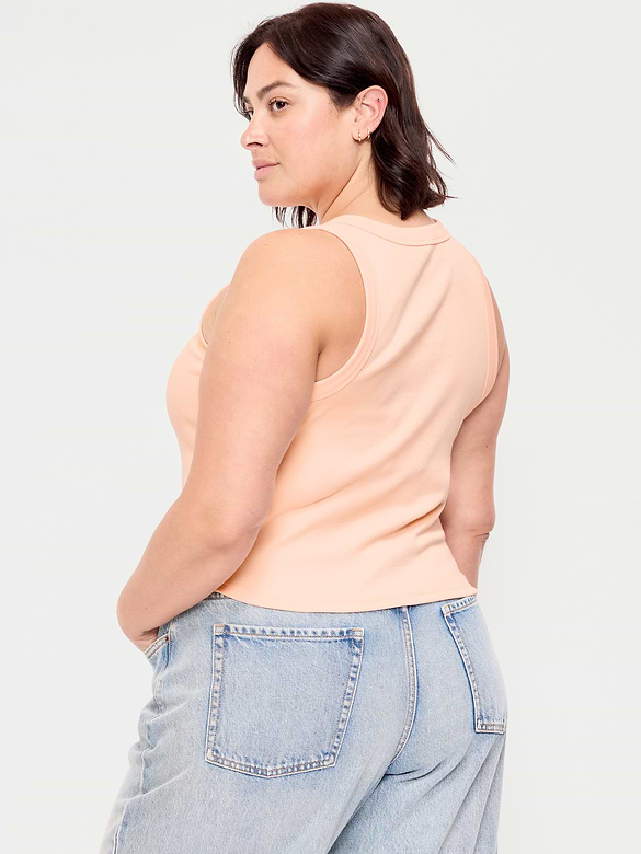 Camisole courte moulante