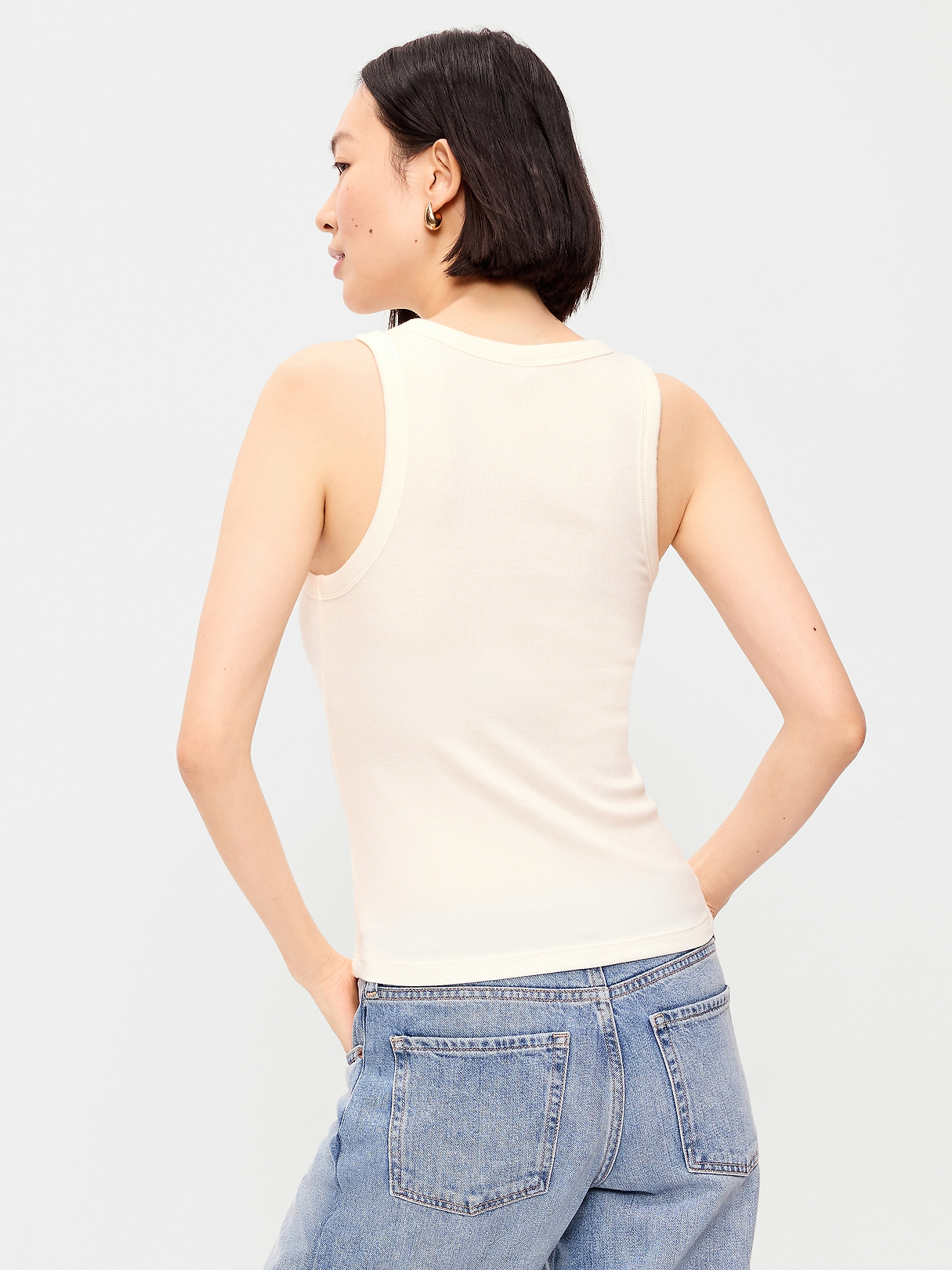 Lace-Up Tank Top | Old Navy