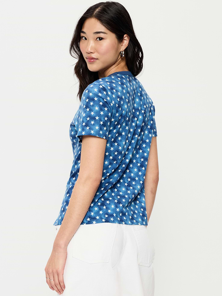 Image number 2 showing, EveryWear Crew-Neck Printed T-Shirt