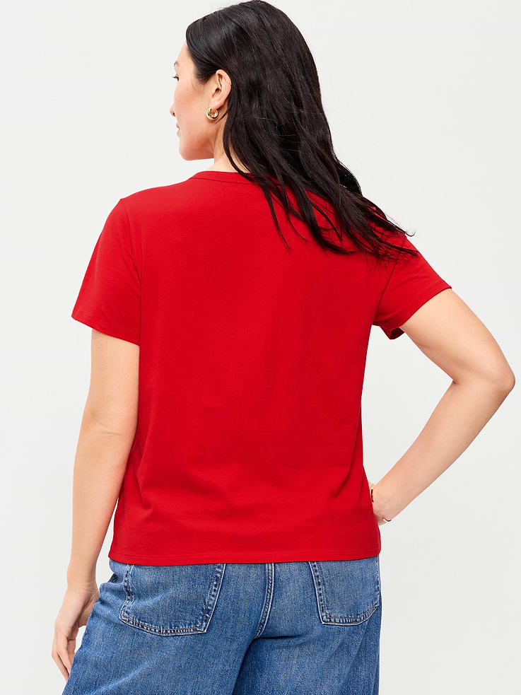 Image number 7 showing, Crew-Neck Flag Logo Graphic T-Shirt