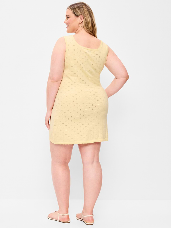 SoSoft Lite Pointelle Sweater Dress