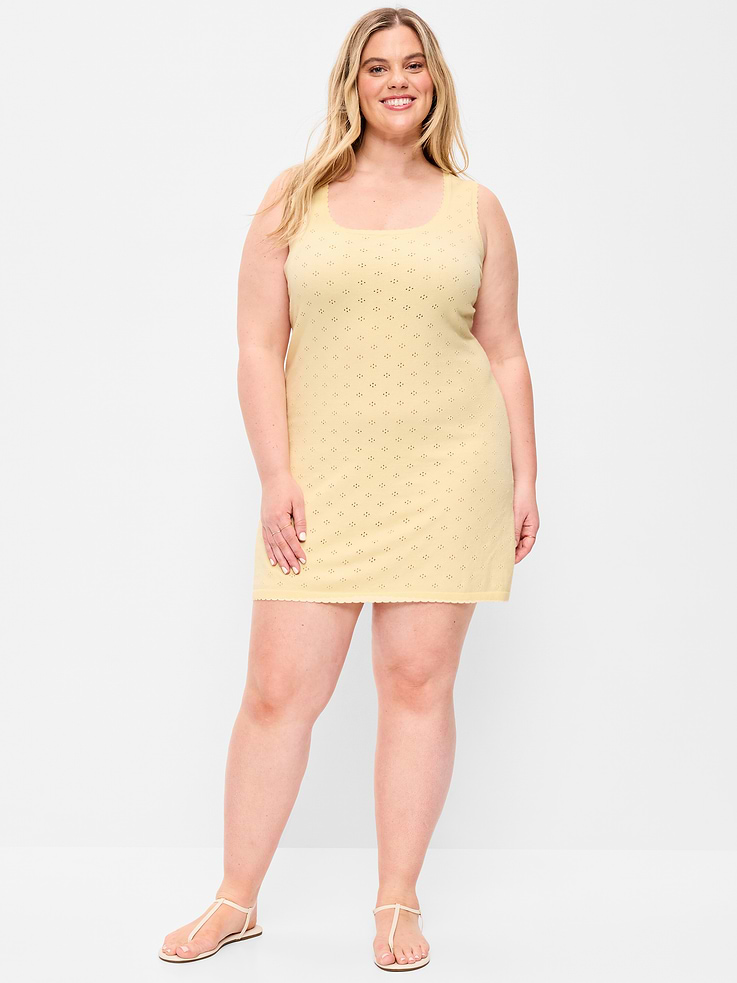 Image number 9 showing, SoSoft Lite Pointelle Sweater Dress