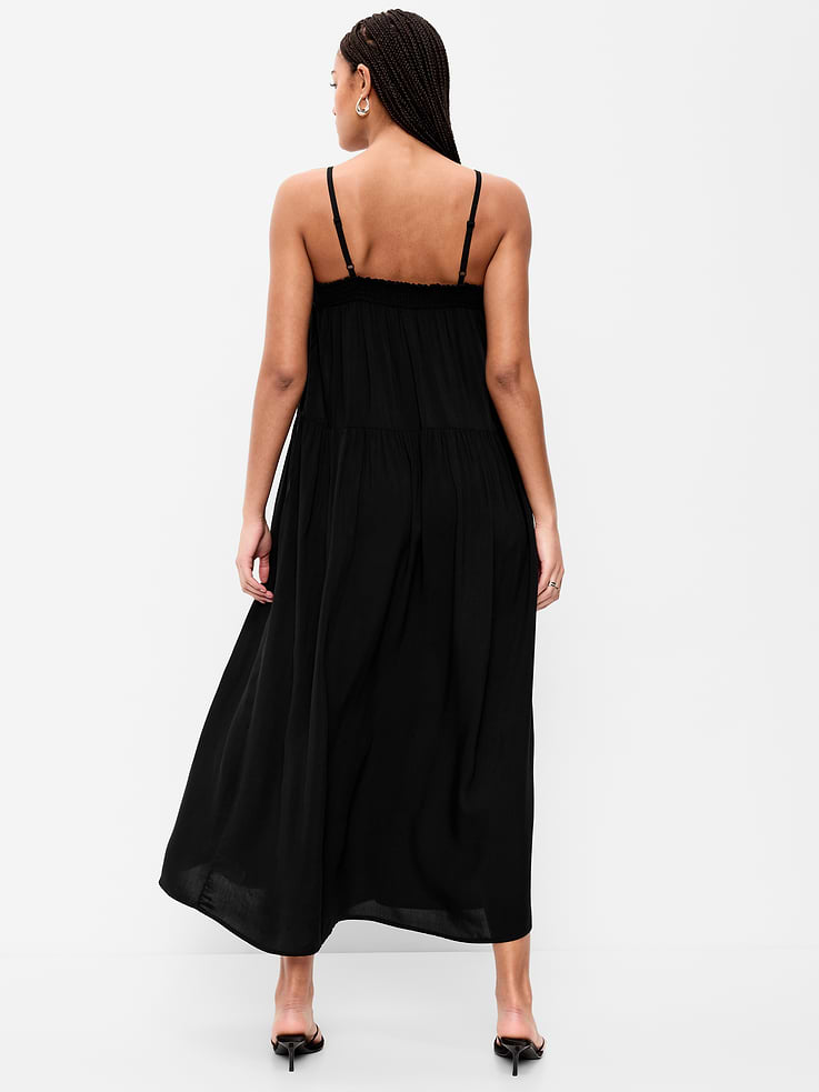 Image 2 of 10, Airy Smocked Maxi Dress