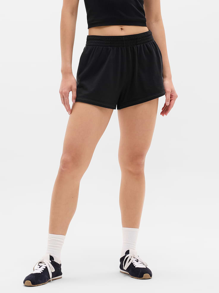 Image number 1 showing, Airy Cotton Terry Shortie