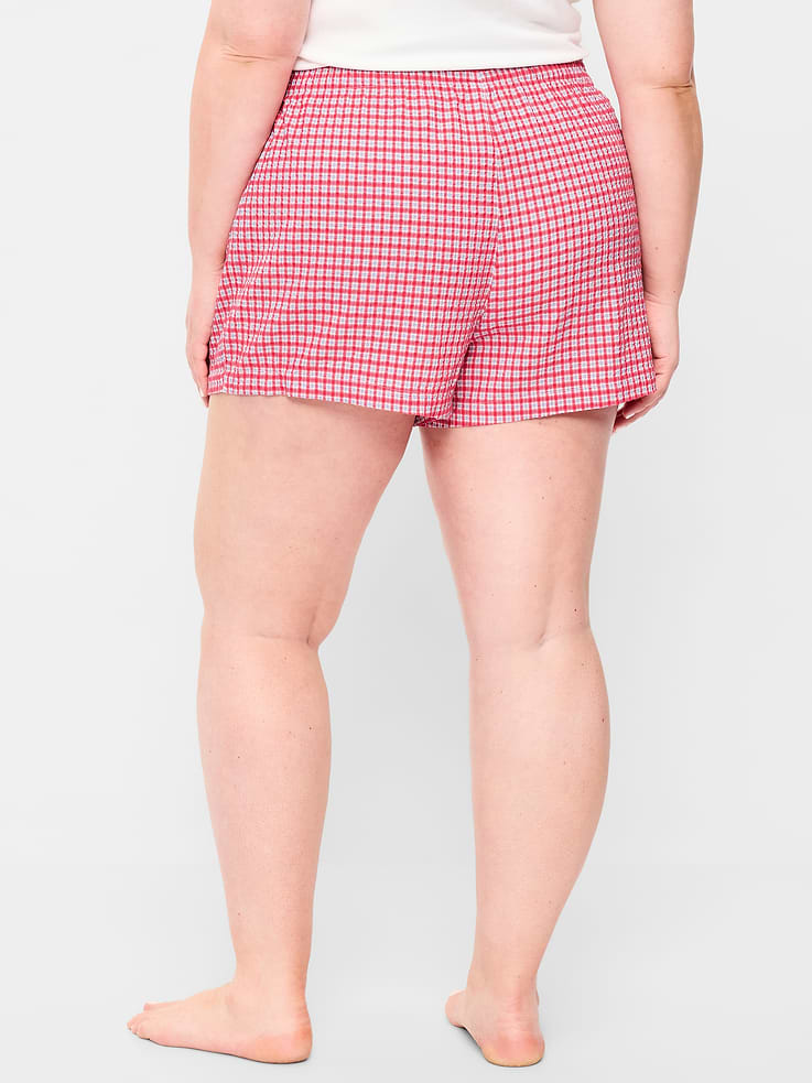 Image number 9 showing, Seersucker Boxer Pajama Shorts