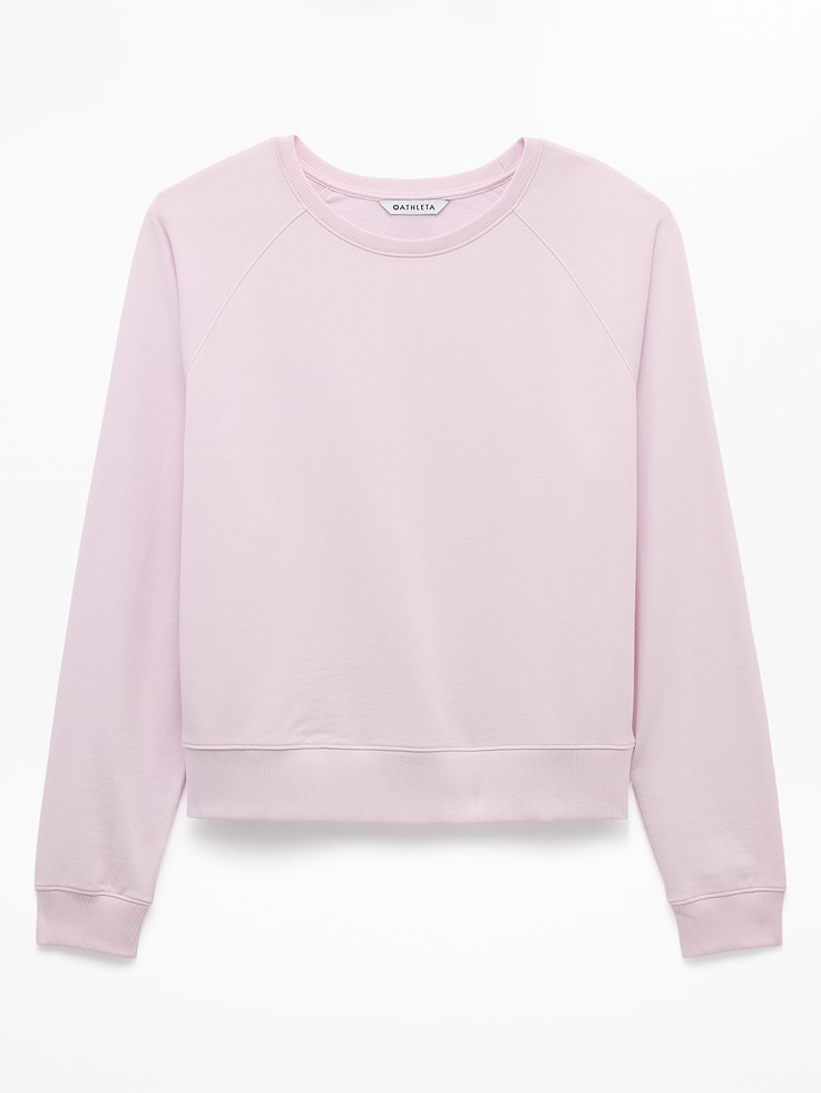 Image number 7 showing, Airy Cotton Terry Crew Sweatshirt