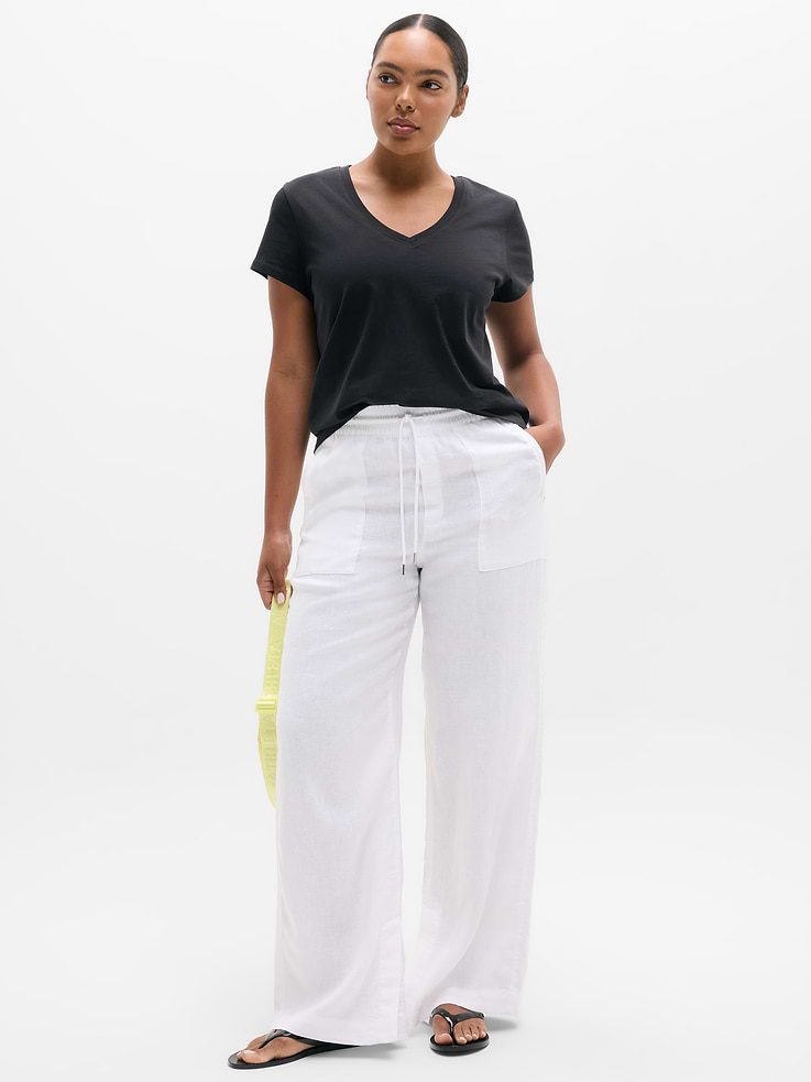 Image number 5 showing, Favorite Cotton V-Neck Tee