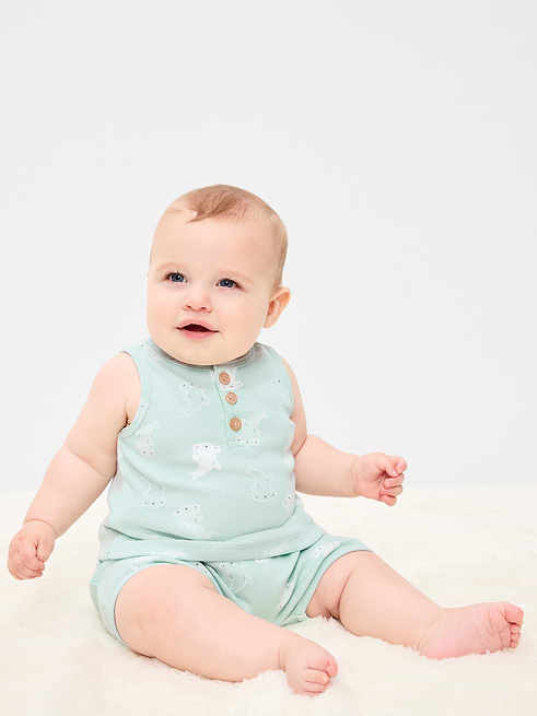 Henley Henley Tank Top and Shorts Set for Baby on clearance at Old Navy — 60% off