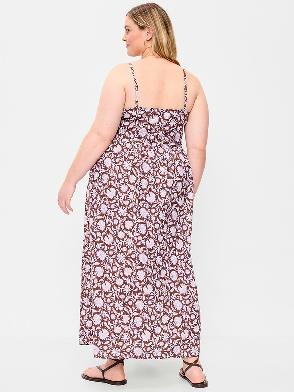 Sleeveless Boho Maxi Dress