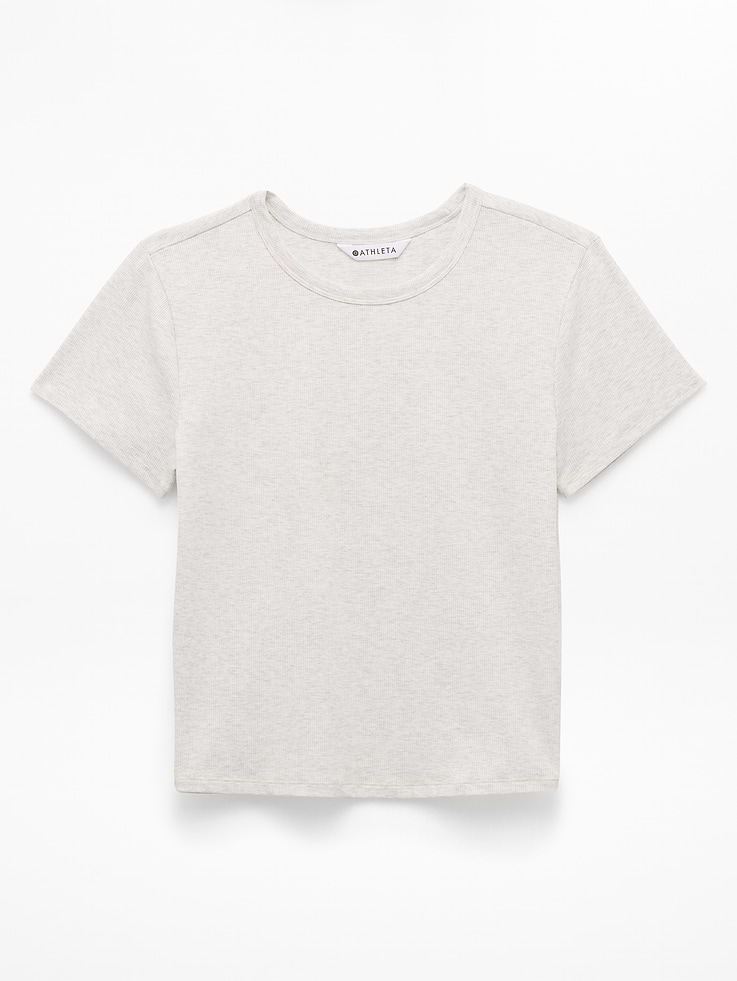 Image number 8 showing, Signature Rib Crop Tee