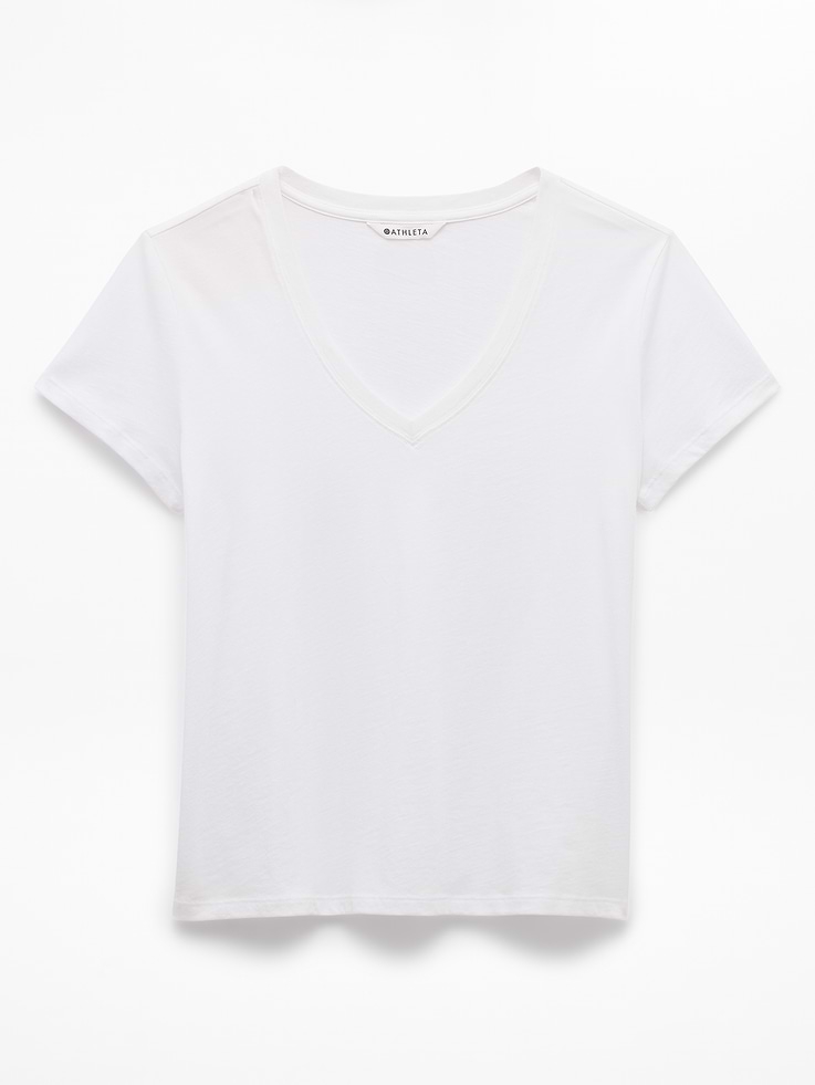 Image number 7 showing, Favorite Cotton V-Neck Tee