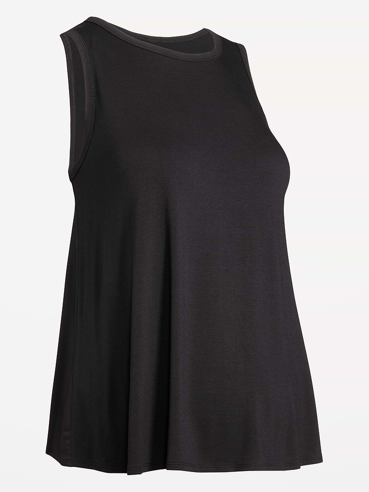 L'image numéro 4 présente Camisole décontractée à encolure haute de maternité