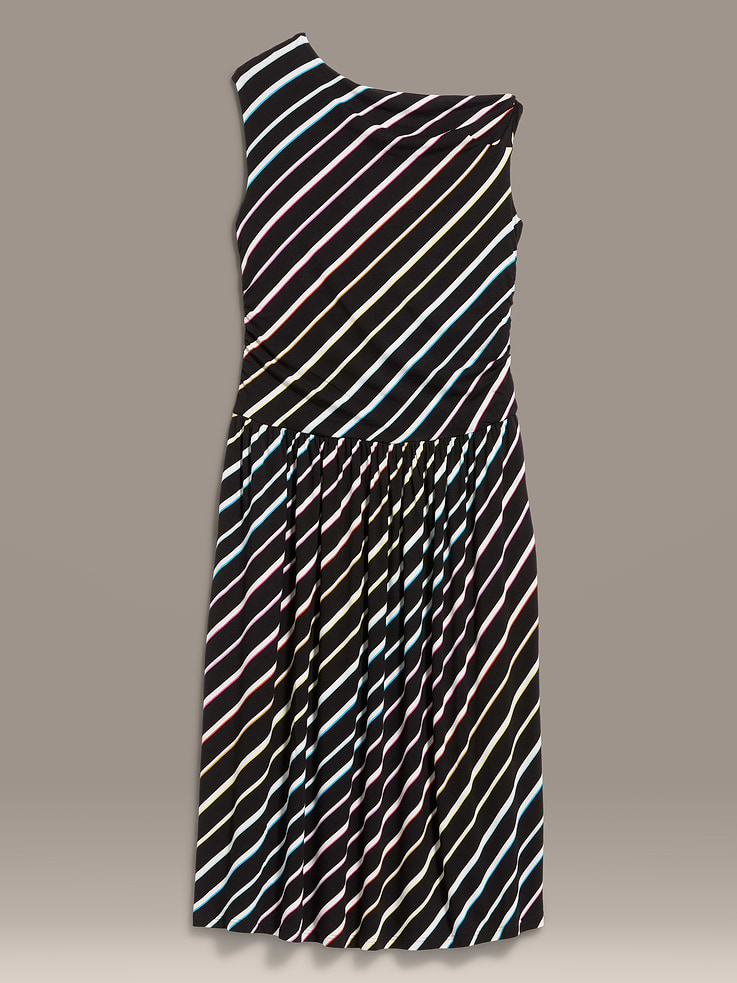 Image number 6 showing, Old Navy x Christopher John Rogers One-Shoulder Maxi Dress