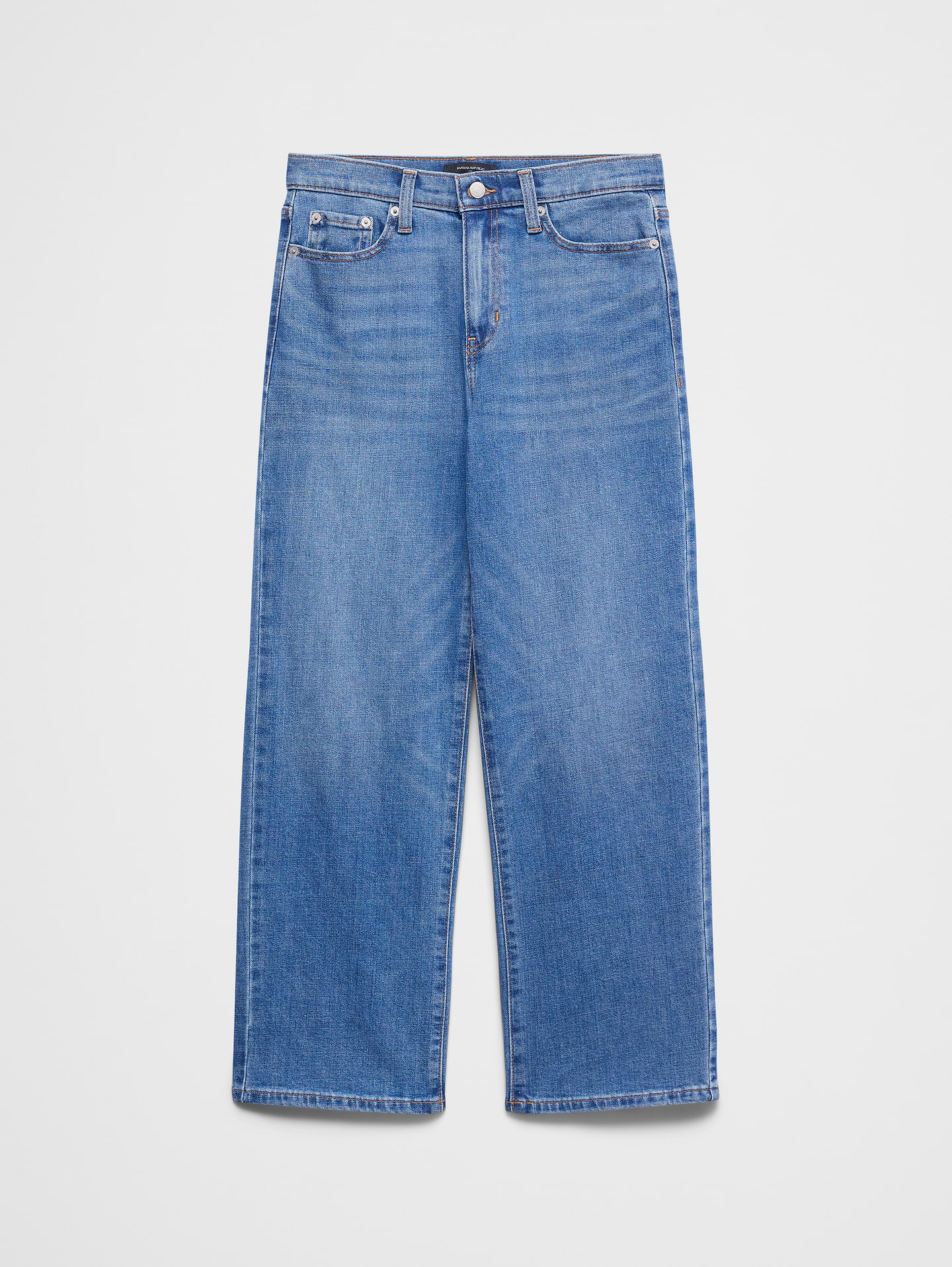 Image number 7 showing, Straight High-Rise Jean