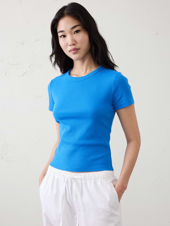 Ribbed T-Shirt